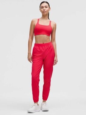 Lululemon Women's Adapted State High Rise Jogger Regular Length in Red Glow